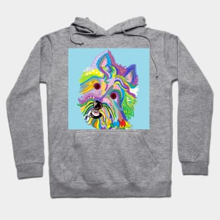 Colorful Westie Hoodie